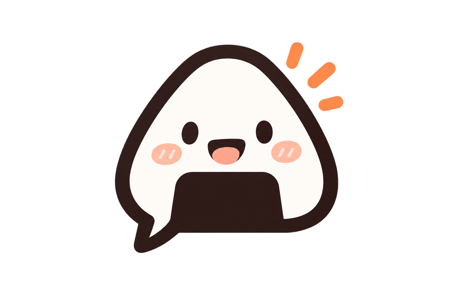 小飯糰聊天卡片工作站 Logo